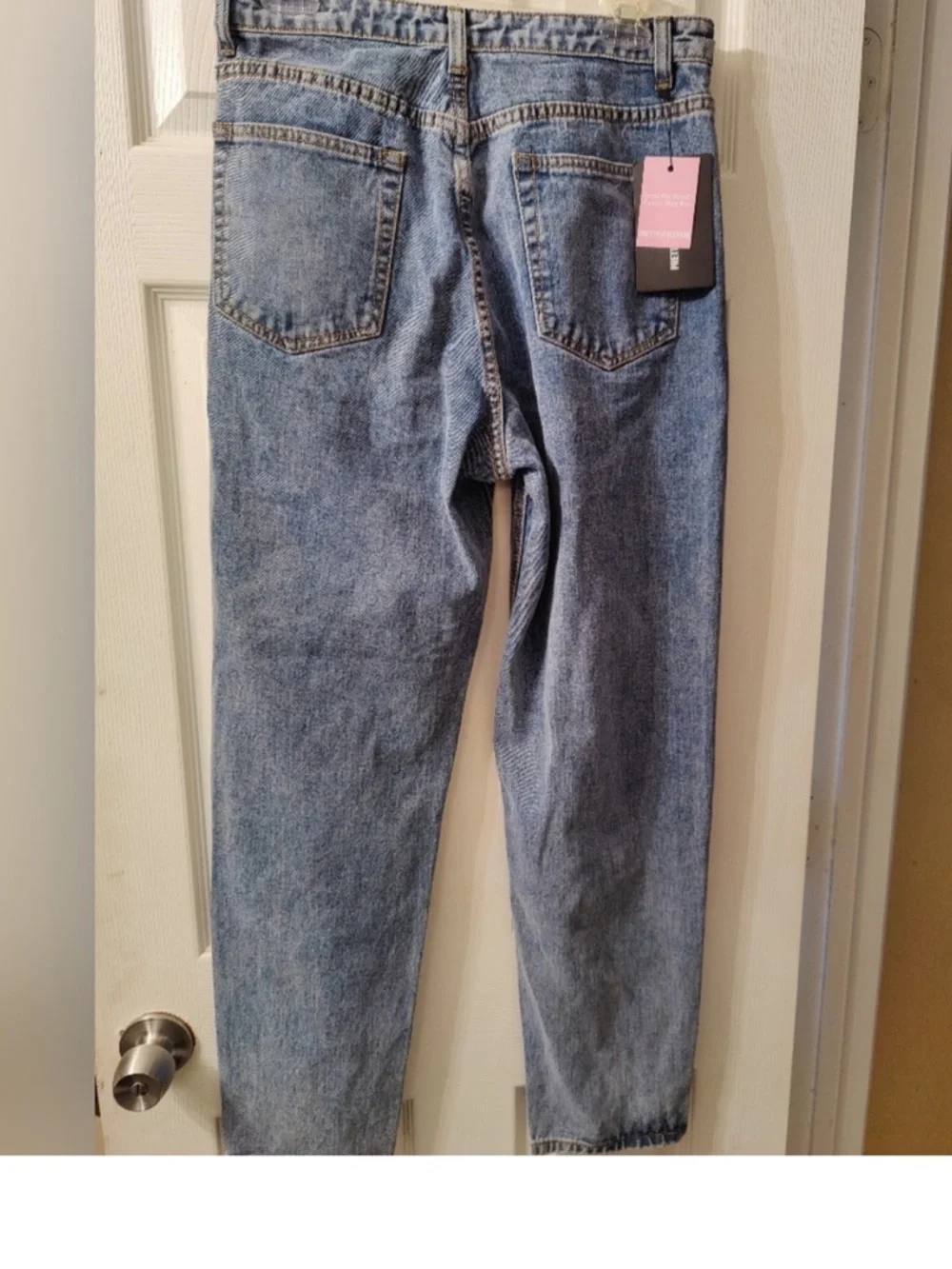PRWTTY LITTLE THING MOM JEANS SIZE 8 NWT - Picture 2 of 7